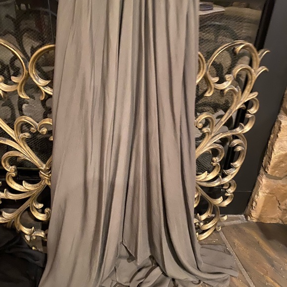 Love stitch long olive bohemian maxi dress - Picture 7 of 7